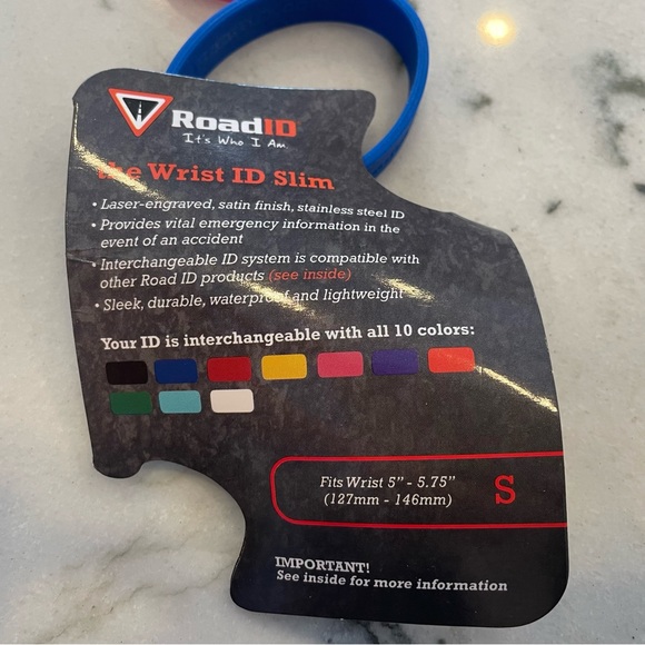 Lot of Road ID silicone bands in XS to S to S/M - Picture 3 of 6